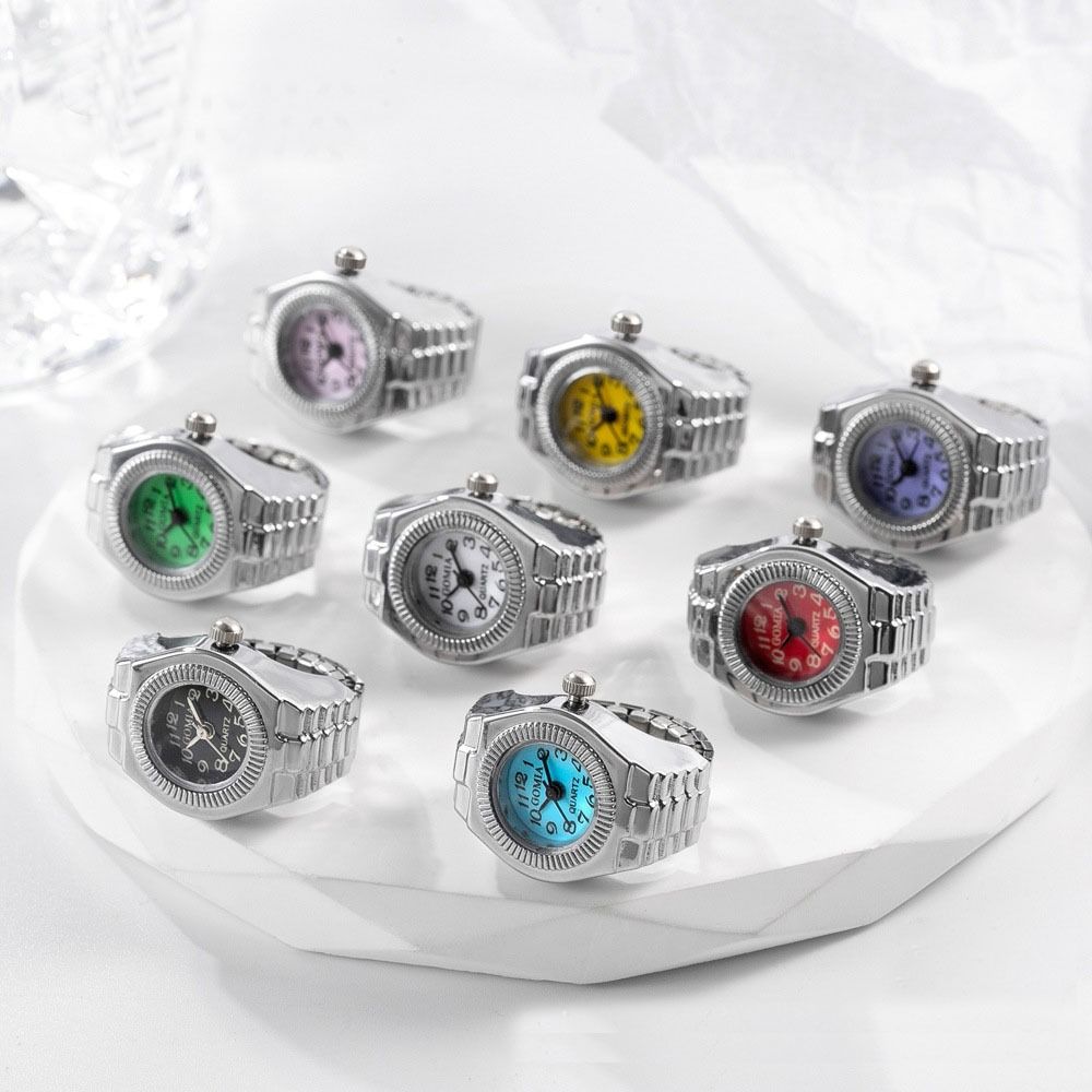 Punk Mini Finger Watch Rings C – Canvas Strap Watch Bewertung und Preis
