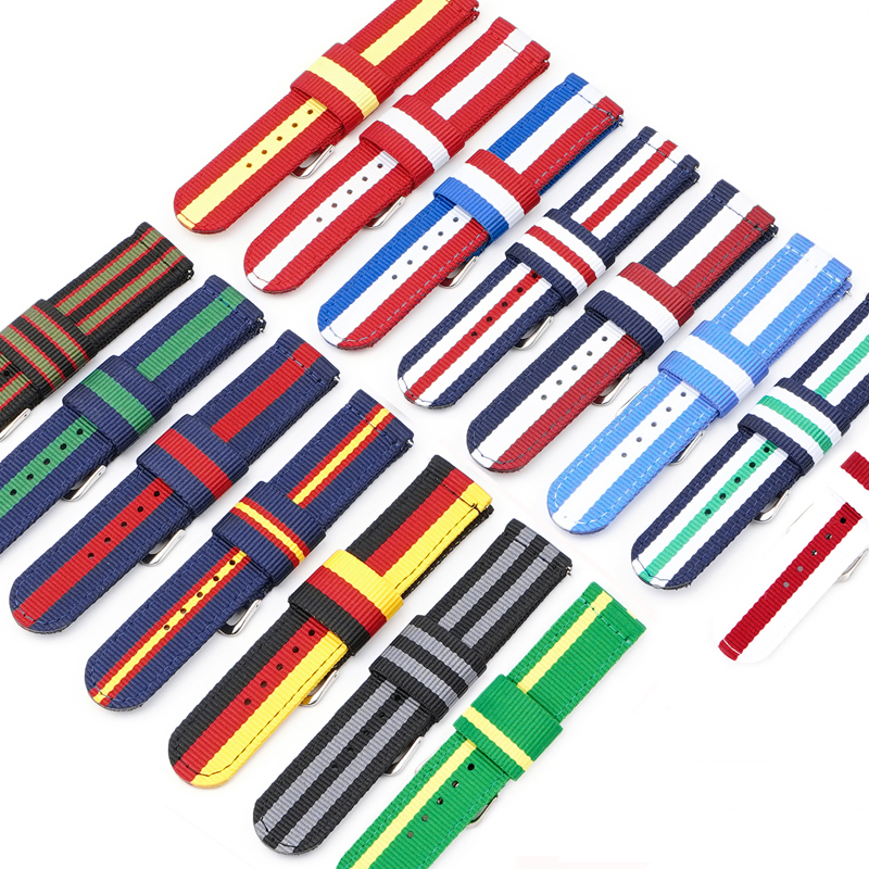 Nylon Watch Strap 20mm 22mm Qu – Canvas Strap Watch Bewertung und Preis