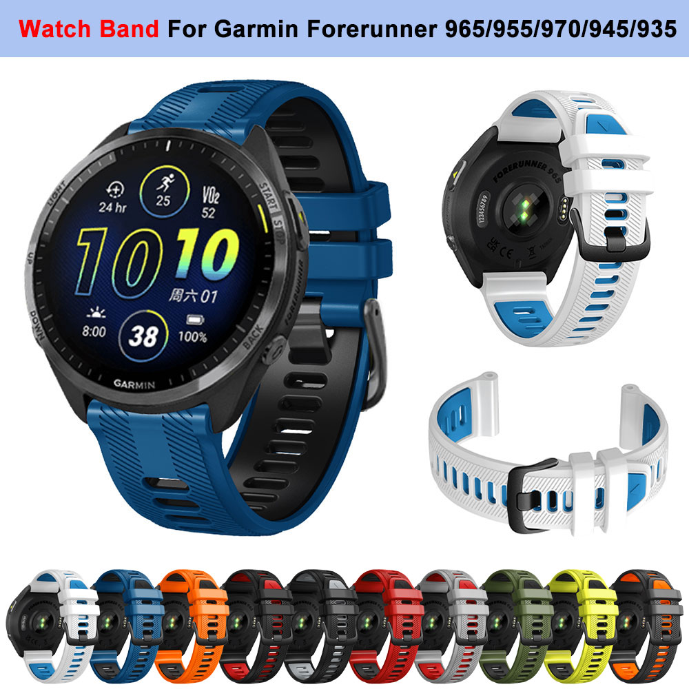 For Garmin Forerunner 965 955  – Silicone Watch Band 22Mm Bewertung und Preis