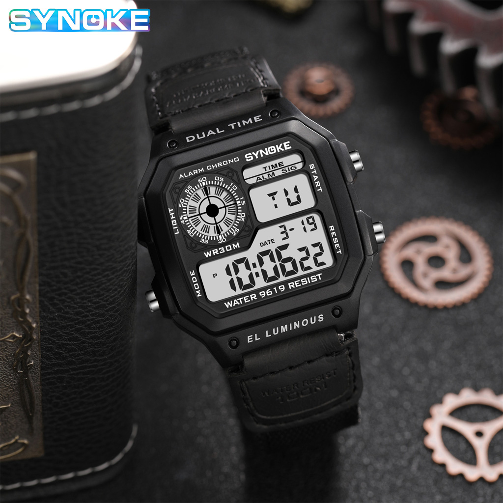 Synoke Outdoor Military Digita – Canvas Strap Watch Bewertung und Preis
