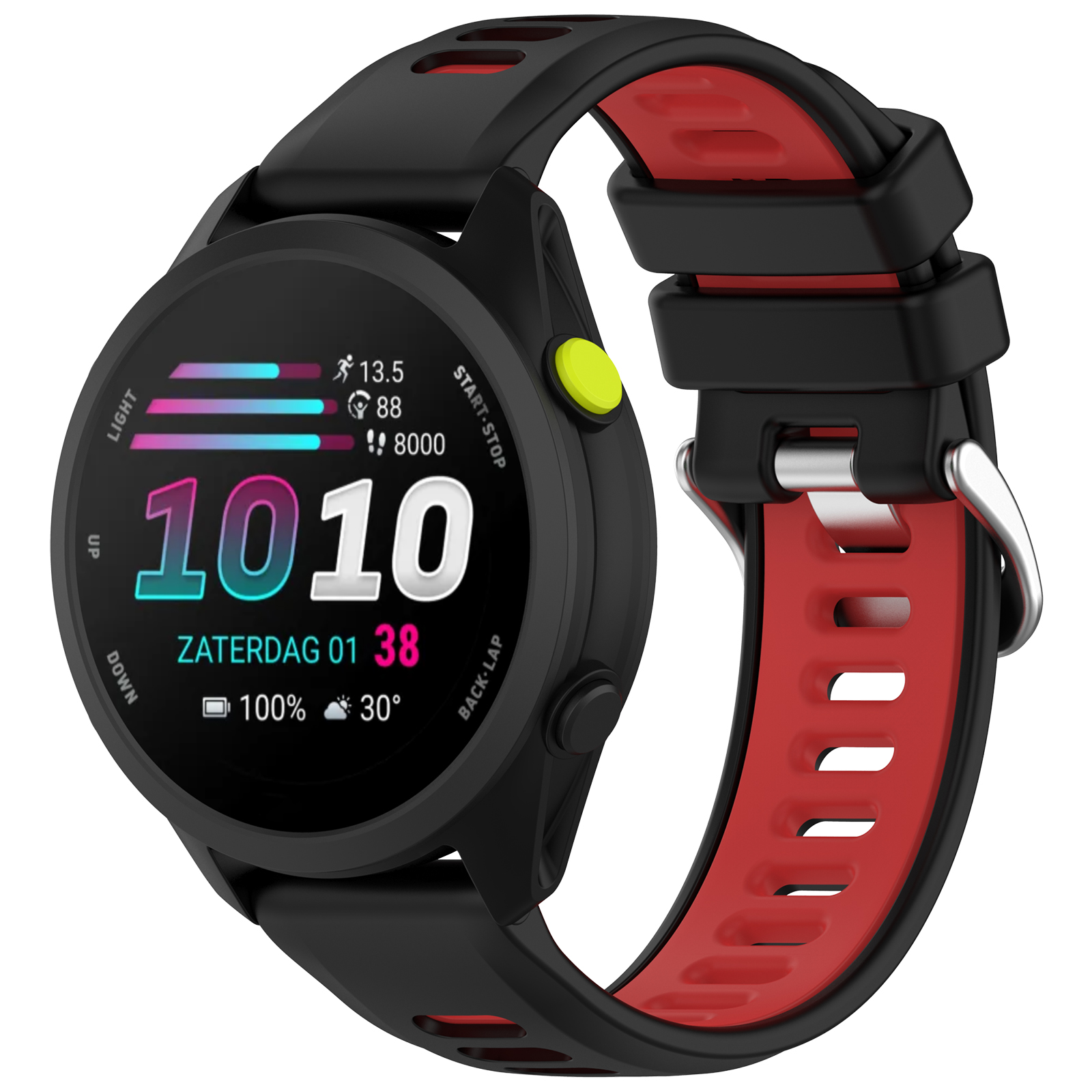 Dual-Color Silicone Sport Watc – Silicone Watch Band 22Mm Bewertung und Preis