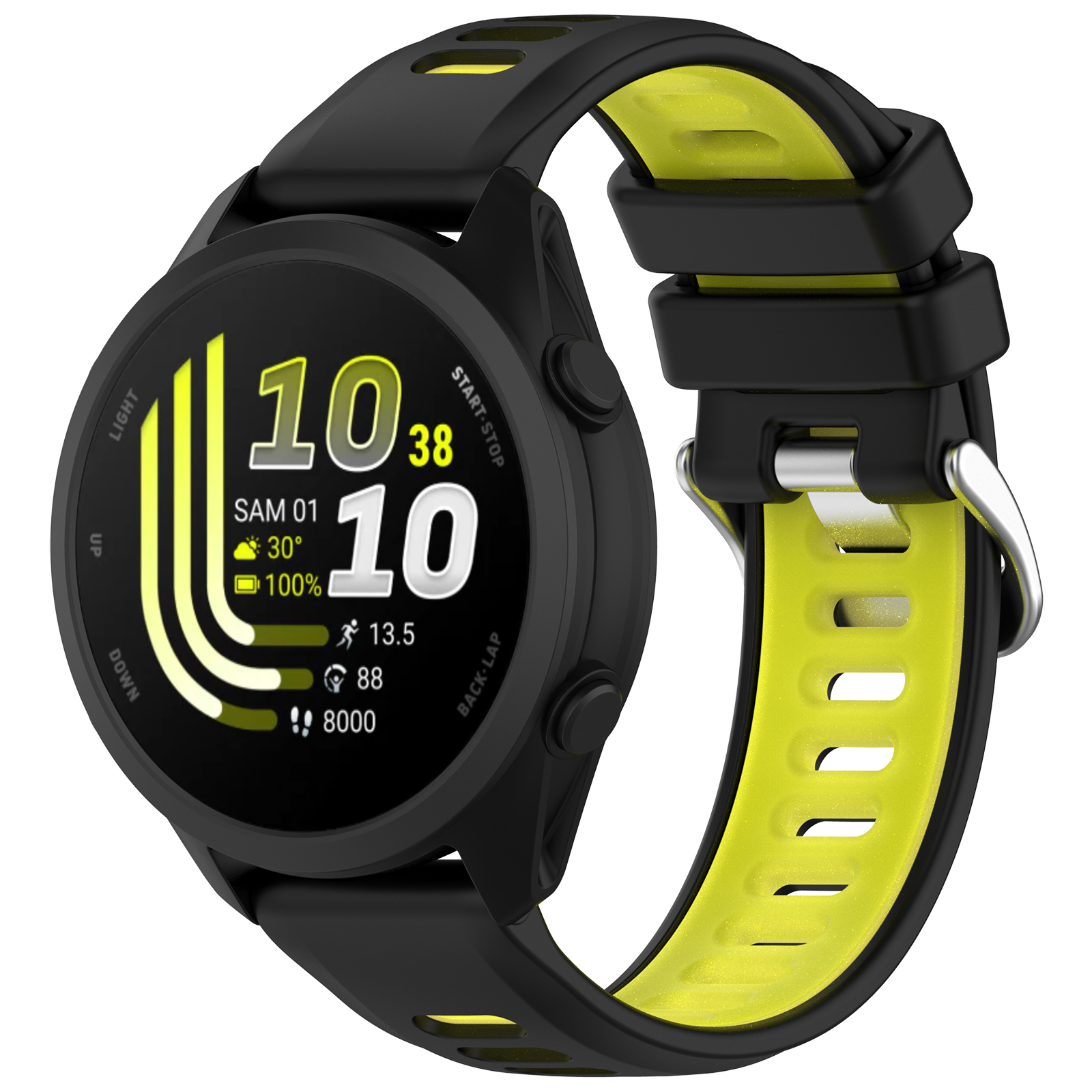 Dual-Color Silicone Sport Watc – Silicone Watch Band 22Mm Bewertung und Preis