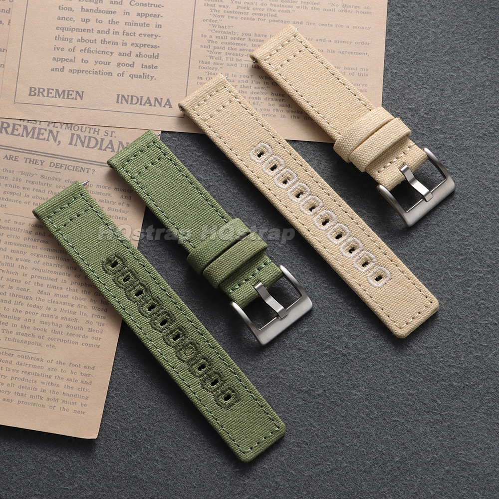 Nylon Canvas Watch Strap 18mm  – Canvas Strap Watch Bewertung und Preis
