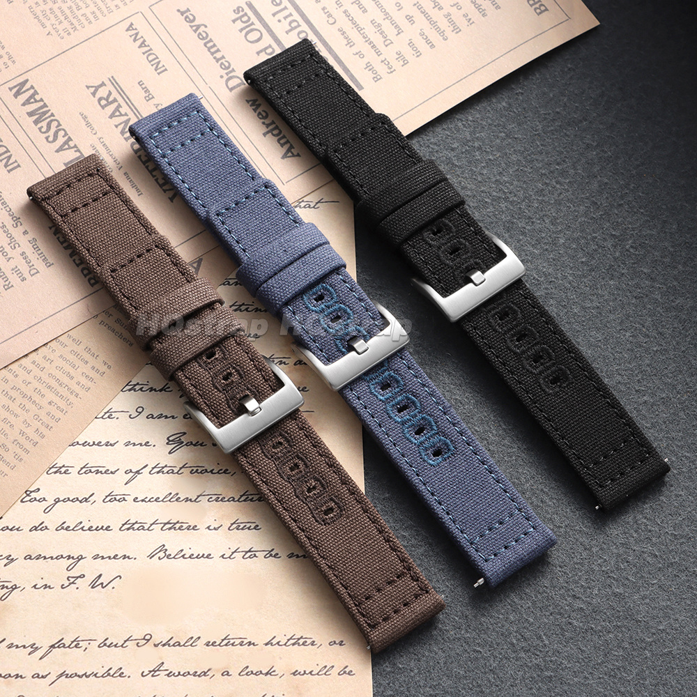 Nylon Canvas Watch Strap 18mm  – Canvas Strap Watch Bewertung und Preis