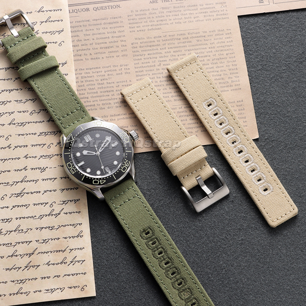 Nylon Canvas Watch Strap 18mm  – Canvas Strap Watch Bewertung und Preis