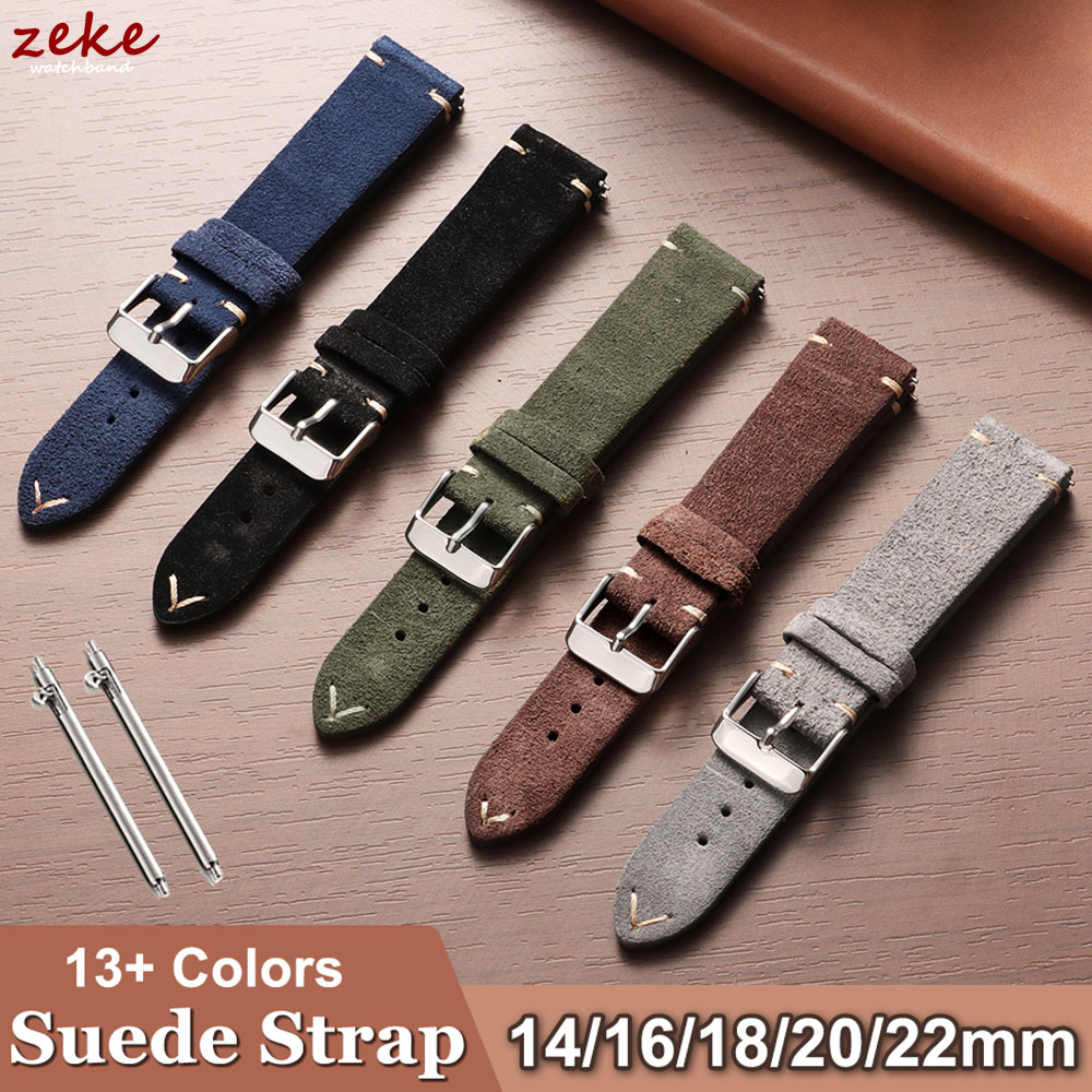 Vintage Soft Suede Leather Str – Suede Strap Watch Bewertung und Preis
