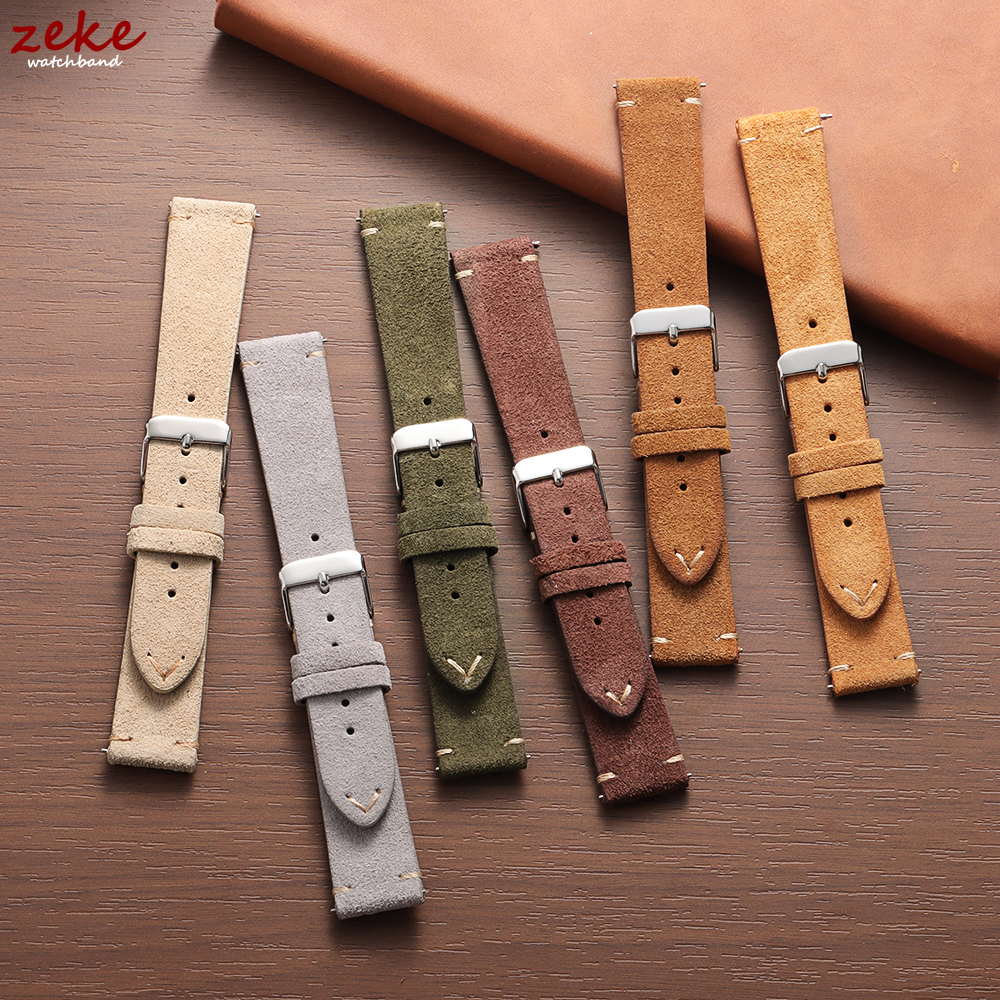 Vintage Soft Suede Leather Str – Suede Strap Watch Bewertung und Preis