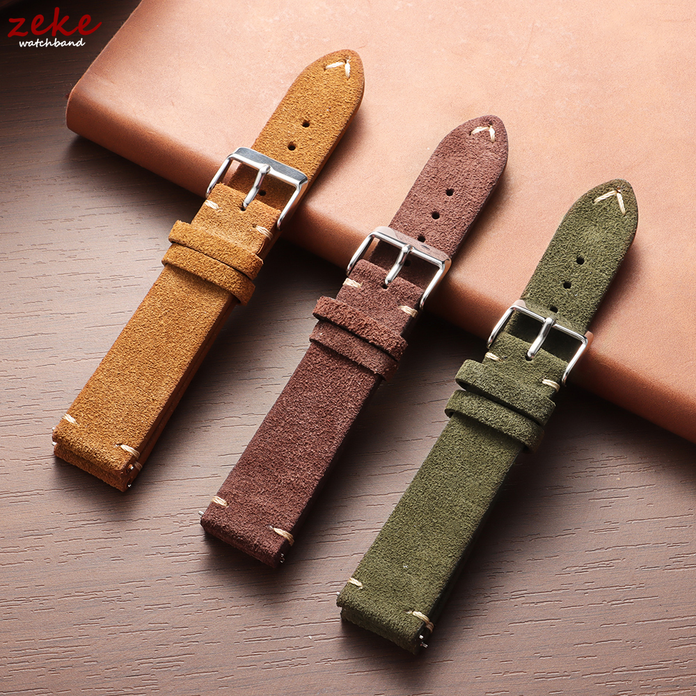 Vintage Soft Suede Leather Str – Suede Strap Watch Bewertung und Preis