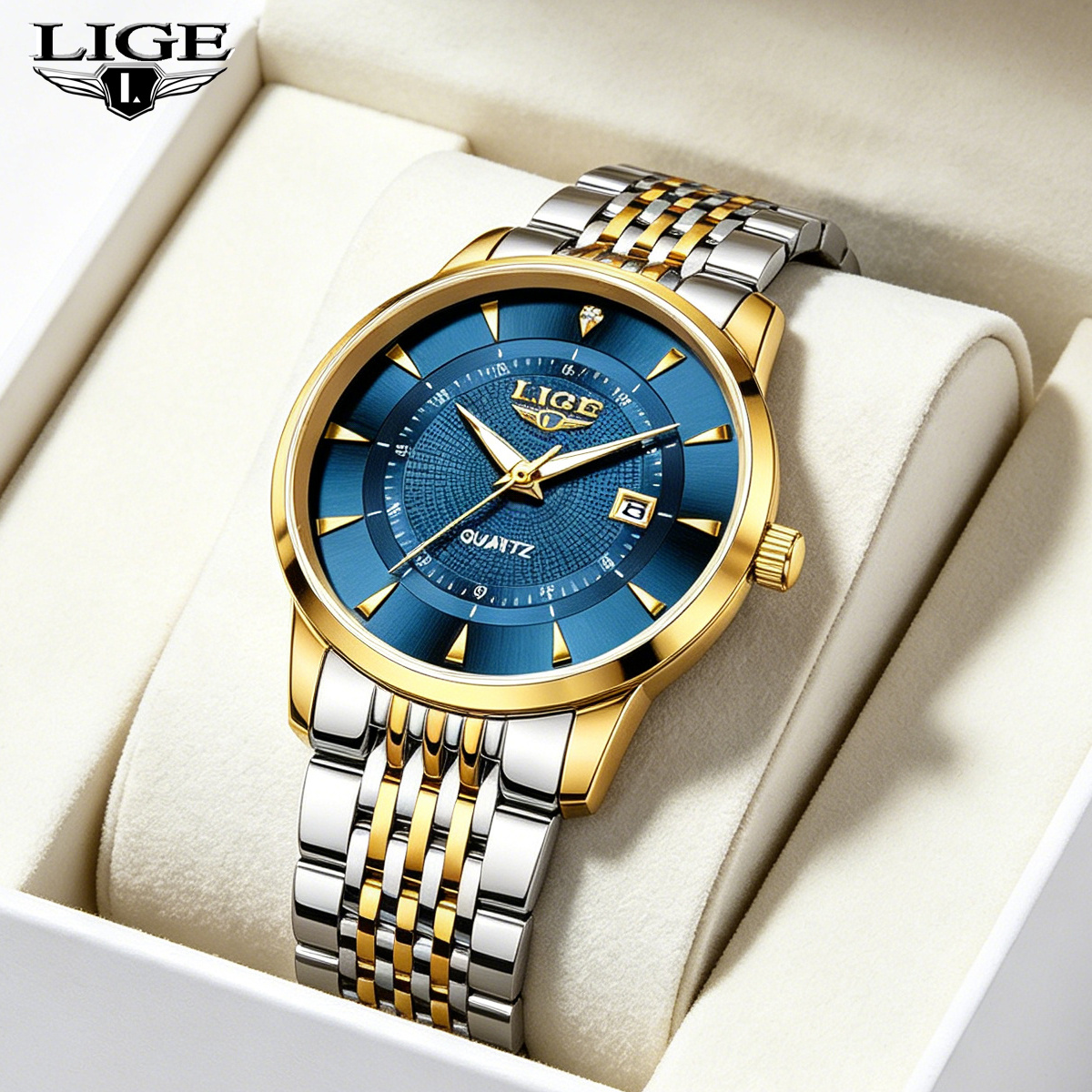 LIGE New 2026 Luxury Man Watch – Stainless Bracelet Diver Bewertung und Preis