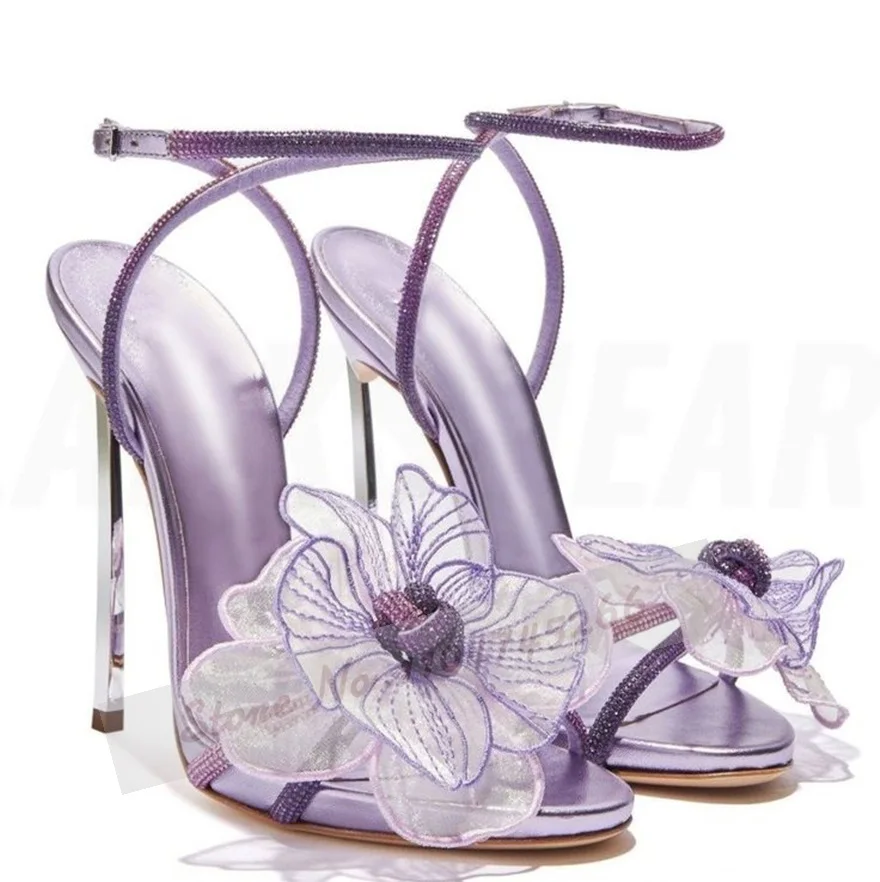 Silver Metal Blade Heel Fairy  – Mesh Strap Metal Bewertung und Preis