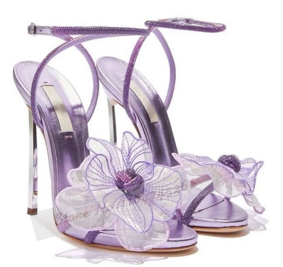 Silver Metal Blade Heel Fairy  – Mesh Strap Metal Bewertung und Preis