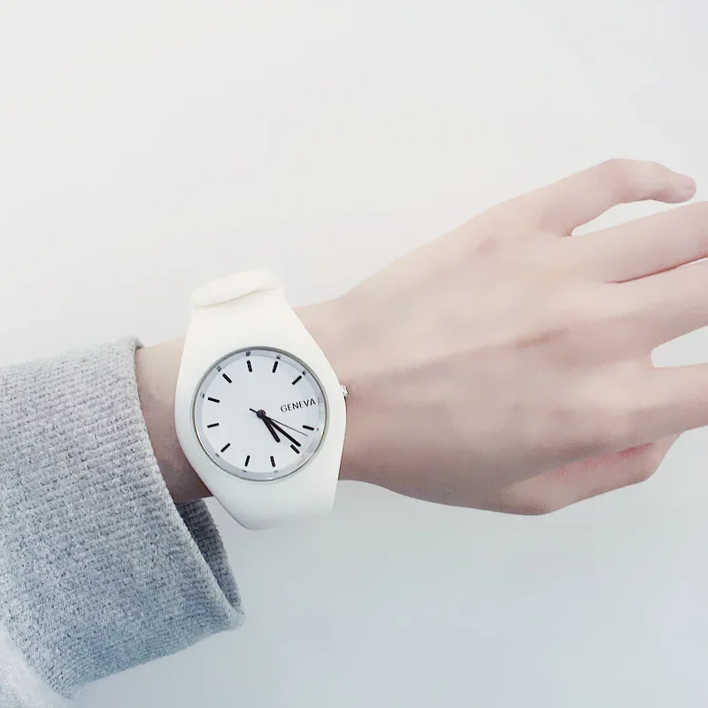 Men watch Women Cream Color Ul – Silicone Band Women Bewertung und Preis