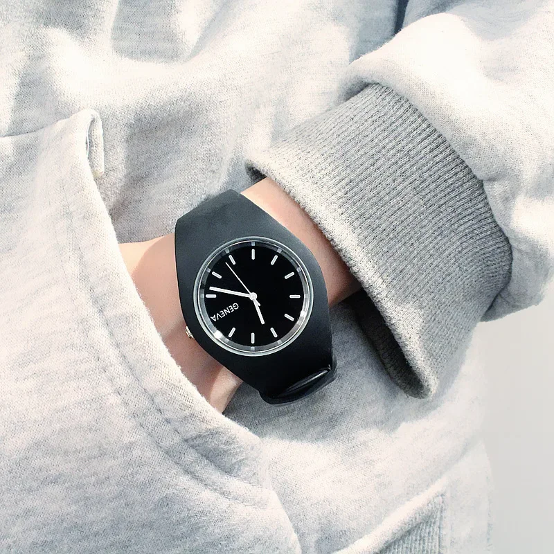 Men watch Women Cream Color Ul – Silicone Band Women Bewertung und Preis