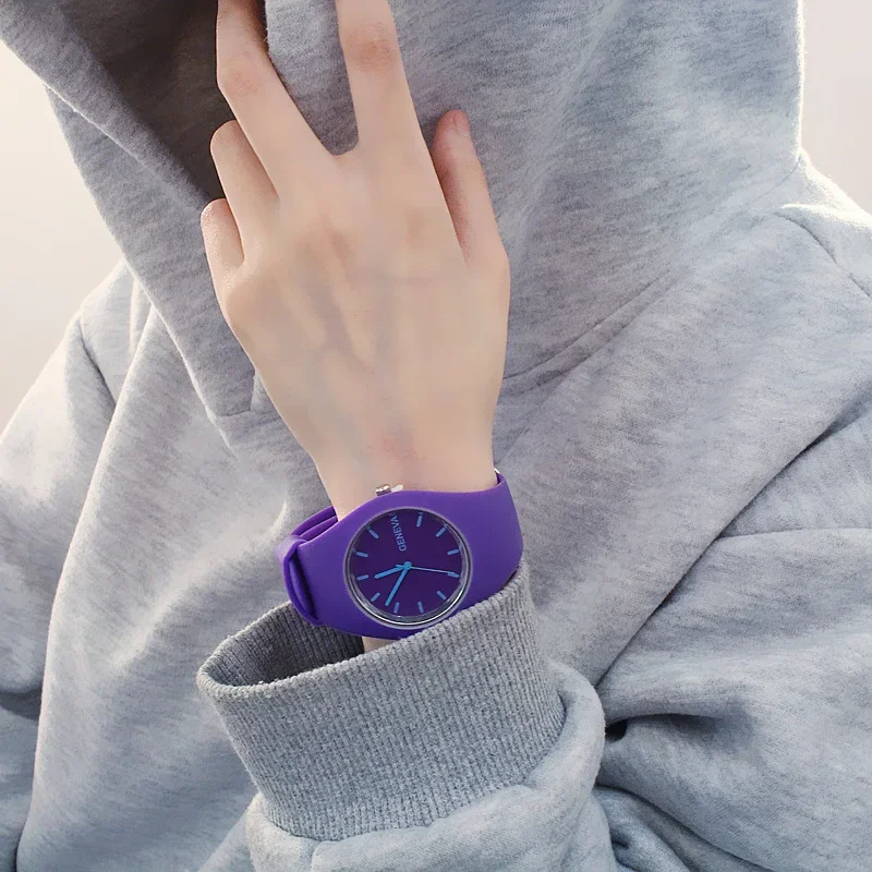 Men watch Women Cream Color Ul – Silicone Band Women Bewertung und Preis