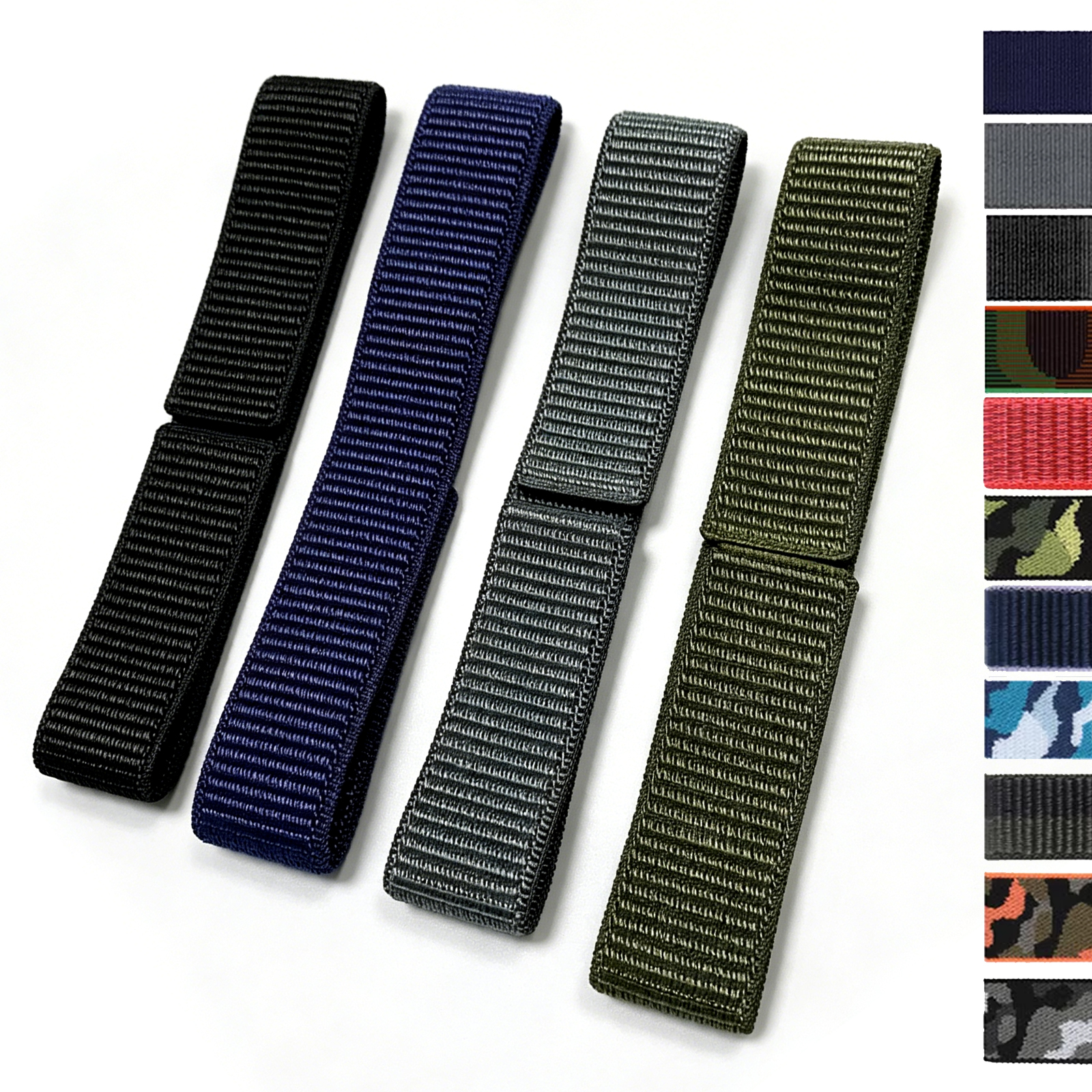 26/22mm Hook Loop Nylon Watch  – Sport Loop Velcro Bewertung und Preis