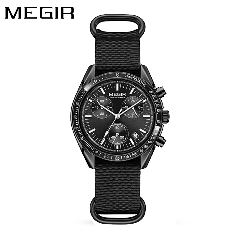 MEGIR 2247 New Luxury Men's Wa – Canvas Strap Watch Bewertung und Preis