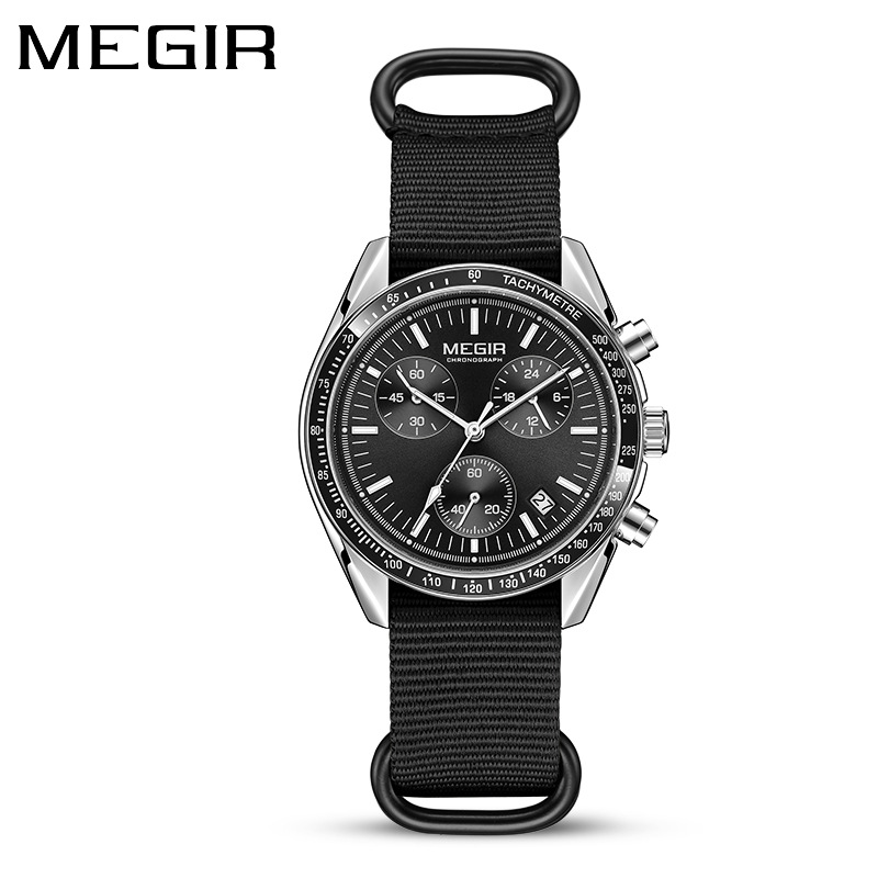 MEGIR 2247 New Luxury Men's Wa – Canvas Strap Watch Bewertung und Preis