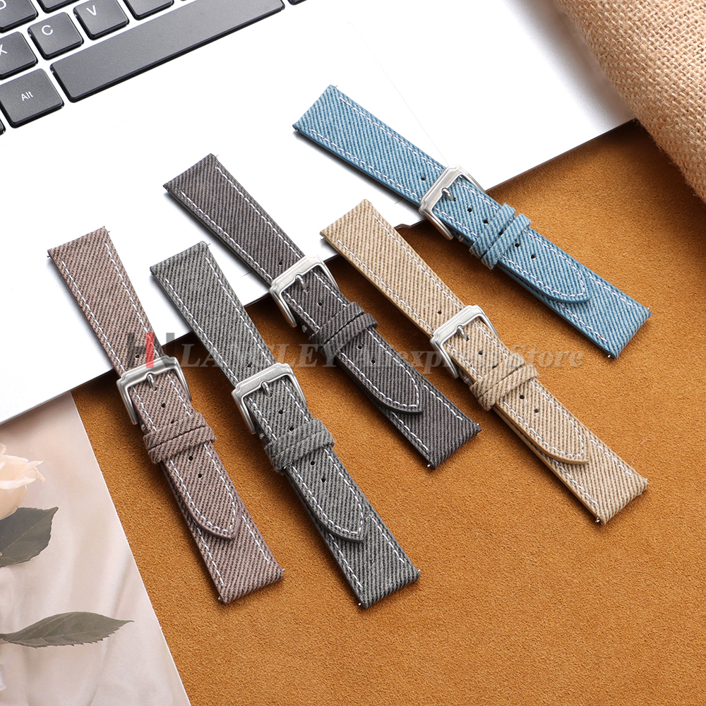 Denim Nylon Watch Strap Canvas – Canvas Strap Watch Bewertung und Preis