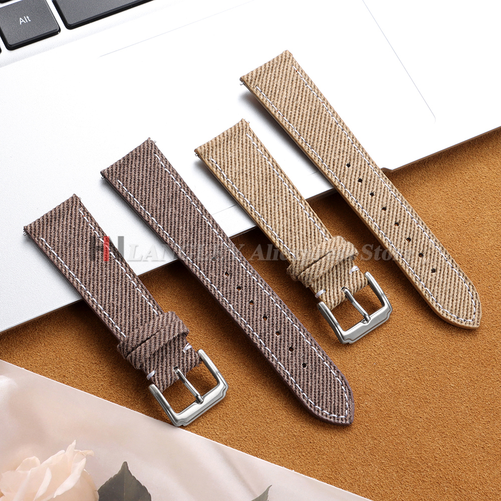 Denim Nylon Watch Strap Canvas – Canvas Strap Watch Bewertung und Preis