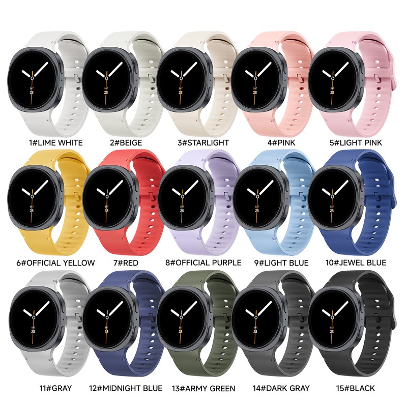 20/22mm Silicone Band For Sams – Silicone Watch Band 22Mm Bewertung und Preis