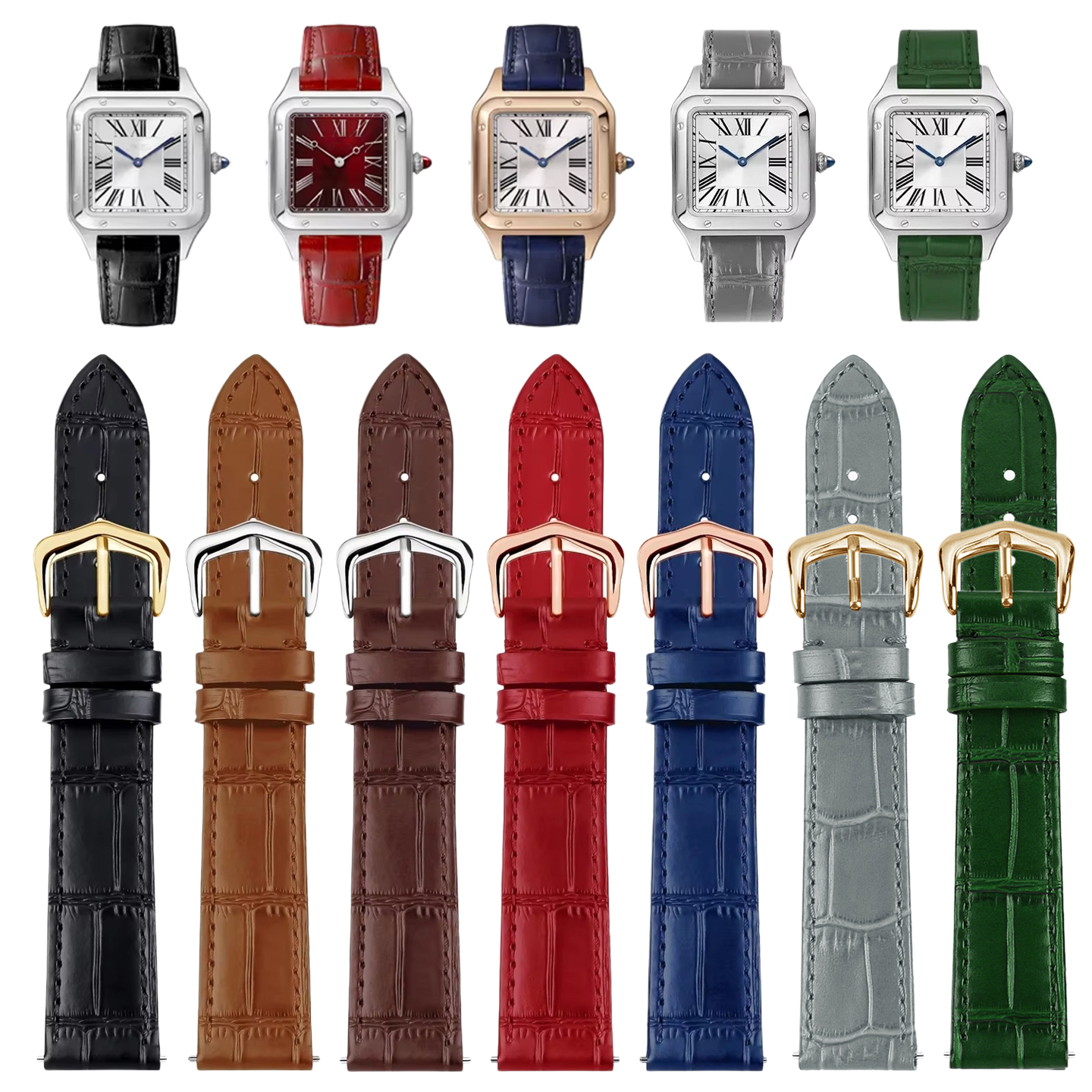 15mm 17mm 18mm 20mm Genuine Le – Leather Strap Quick Release Bewertung und Preis