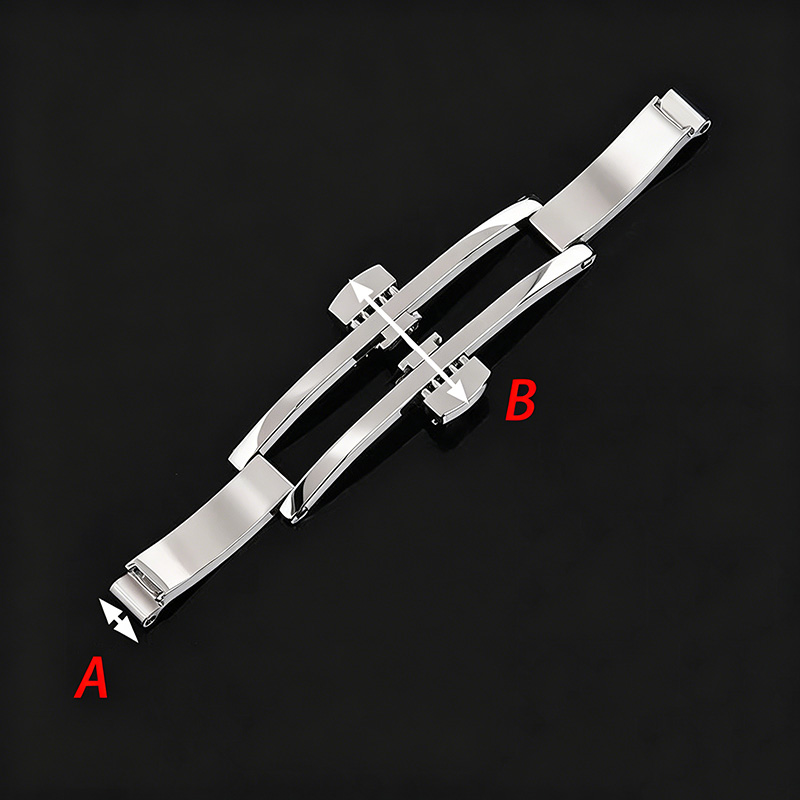Watch Band Buckle Stainless St – Butterfly Clasp Deployant Bewertung und Preis