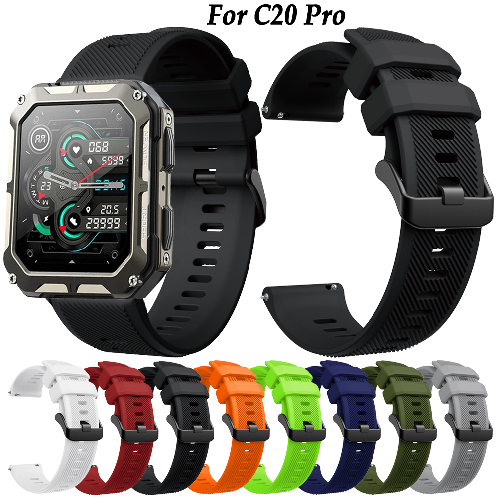 C20 pro Smartwatch 22mm Strap  – Silicone Watch Band 22Mm Bewertung und Preis