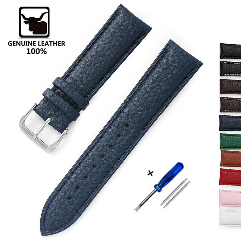 Litchi Pattern Soft Leather Wa – Nato Strap Nylon Bewertung und Preis
