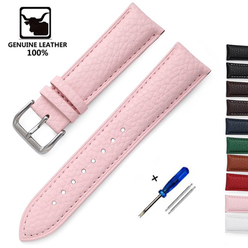Litchi Pattern Soft Leather Wa – Nato Strap Nylon Bewertung und Preis