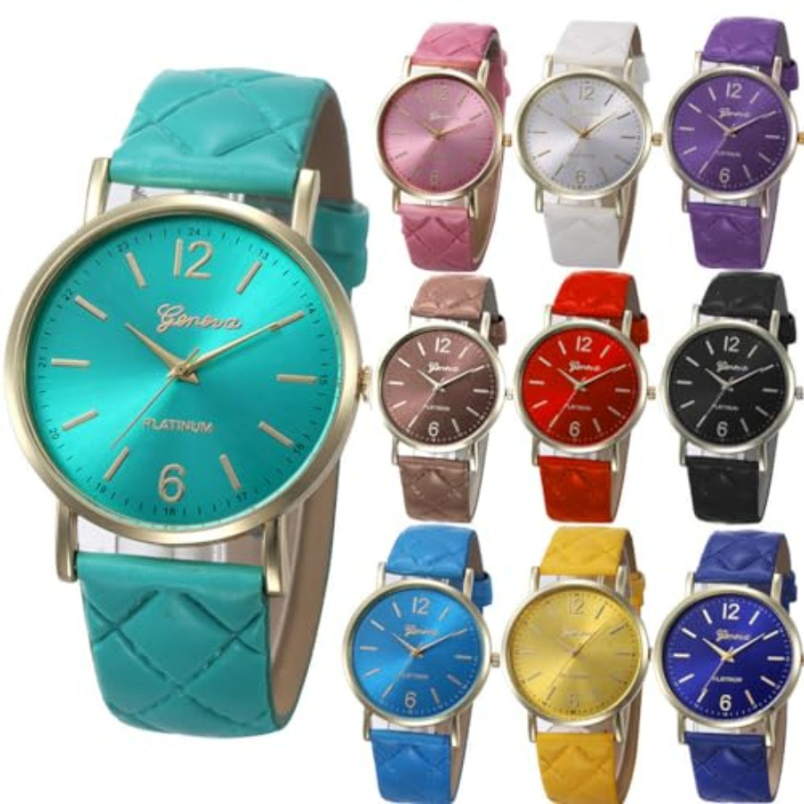 10 Pack Women Men Unisex Plati – Leather Watch Band Men Bewertung und Preis