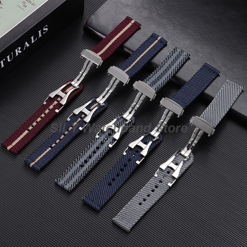 Woven Canvas Fabric Watch Band – Canvas Strap Watch Bewertung und Preis