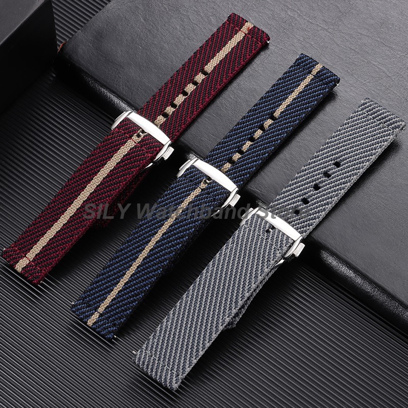 Woven Canvas Fabric Watch Band – Canvas Strap Watch Bewertung und Preis