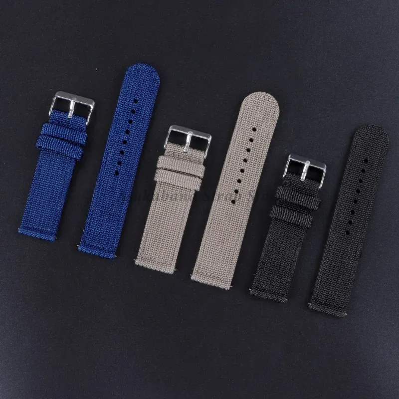 18 20 22 24mm Nylon Canvas Str – Nato Strap Nylon Bewertung und Preis
