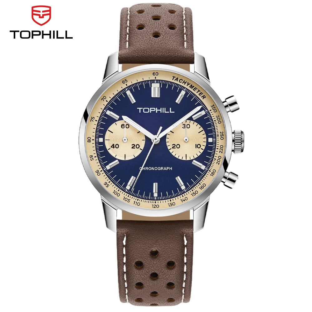 TOPHILL Vintage Racing Chronog – Tropic Strap Vintage Bewertung und Preis