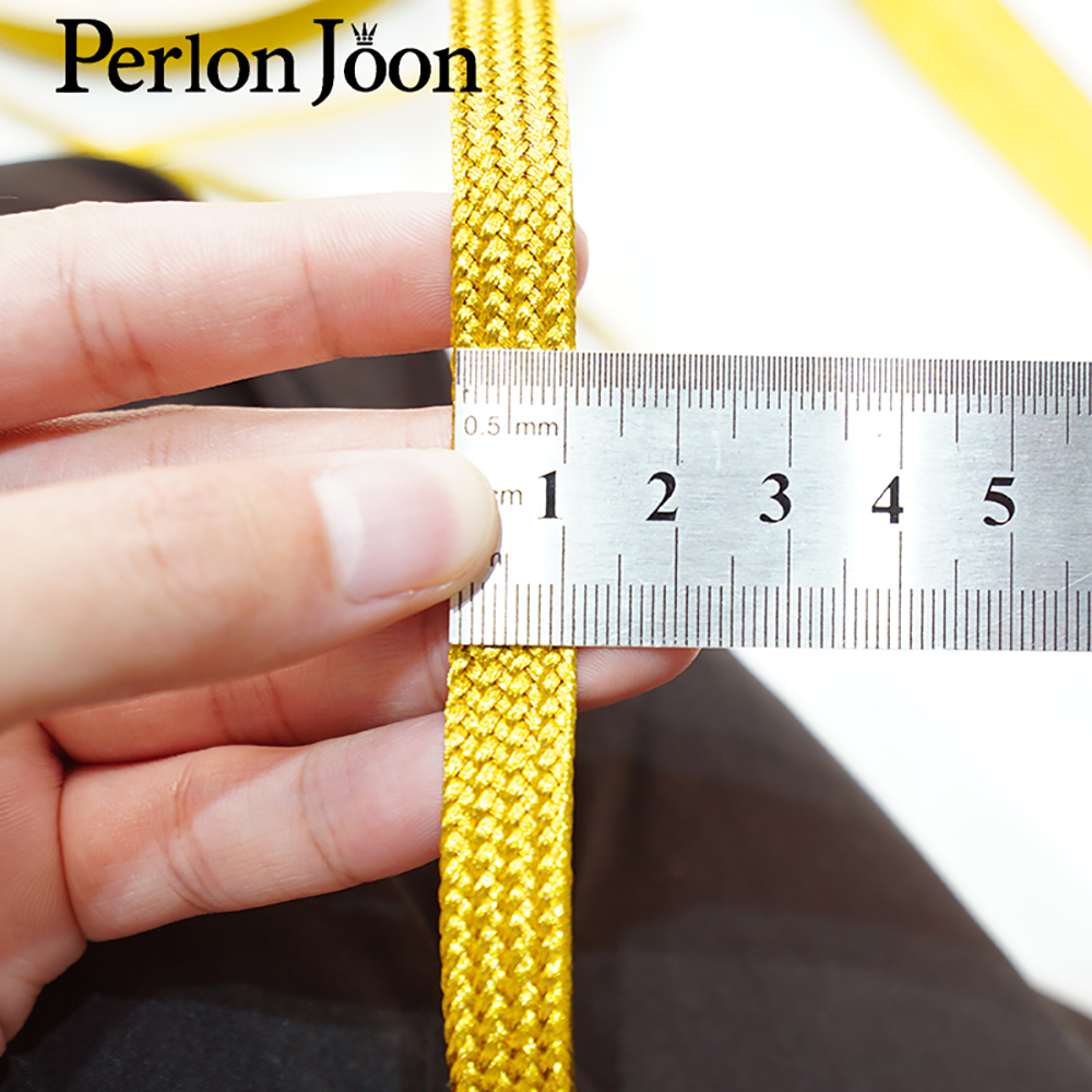 10yards Gold  thread strap web – Perlon Strap Woven Bewertung und Preis