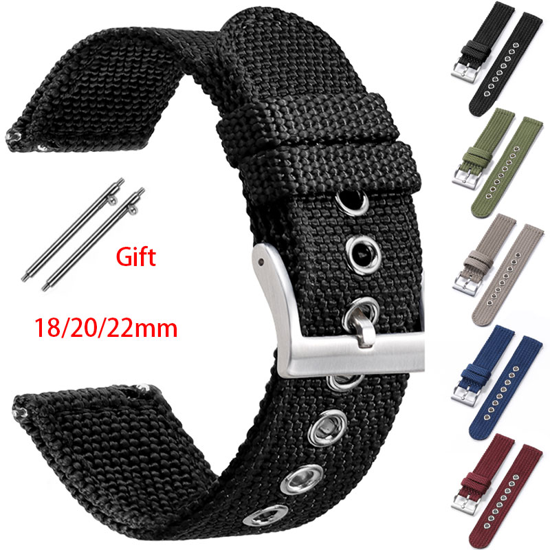 Nylon Strap 18mm 20mm 22mm Ban – Nato Strap Nylon Bewertung und Preis