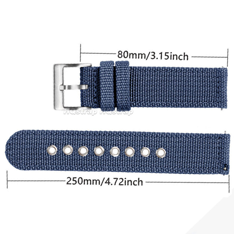 Nylon Strap 18mm 20mm 22mm Ban – Nato Strap Nylon Bewertung und Preis