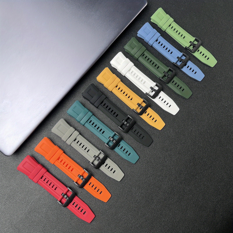 22mm Silicone Strap for Huawei – Silicone Watch Band 22Mm Bewertung und Preis