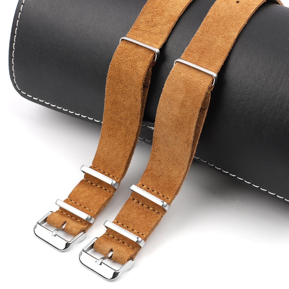 Soft Retro Suede Genuine Leath – Nato Strap Nylon Bewertung und Preis
