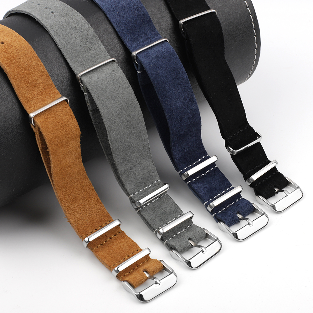 Soft Retro Suede Genuine Leath – Nato Strap Nylon Bewertung und Preis