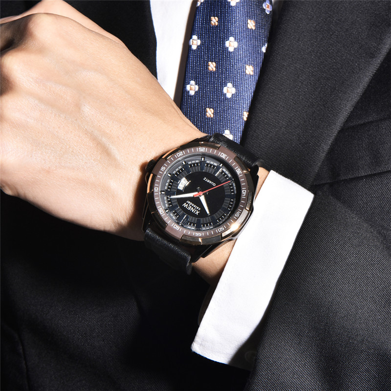 Men XINEW Brand Watches Studen – Leather Watch Band Men Bewertung und Preis
