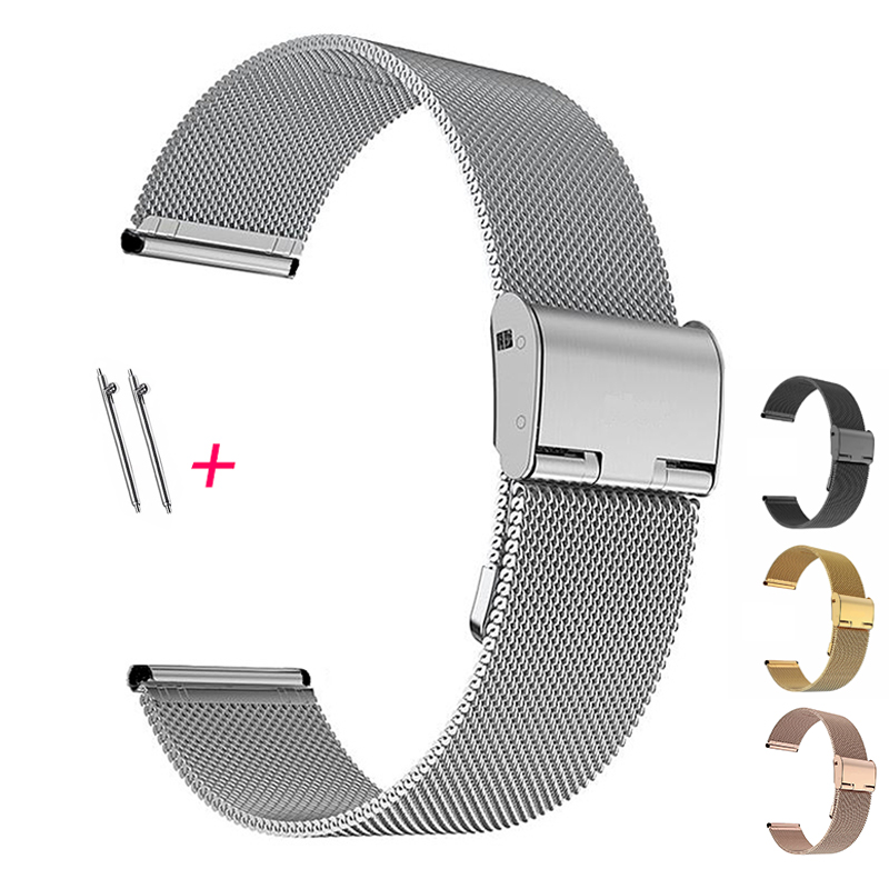 14/16/18/20/22/22mm Milanese L – Mesh Strap Metal Bewertung und Preis
