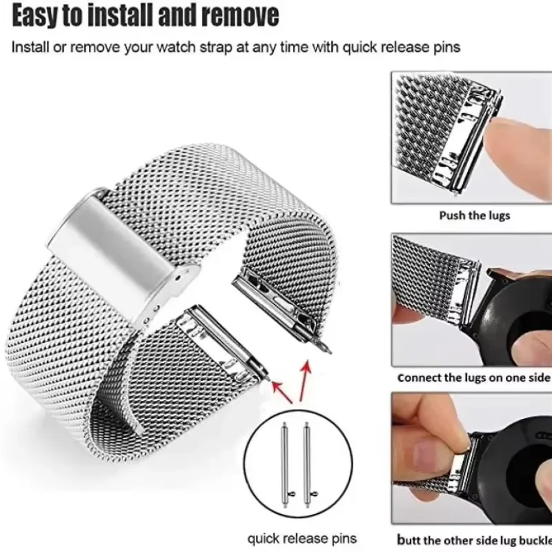 18mm Magnetic Milanese Bracele – Milanese Loop Magnetic Bewertung und Preis