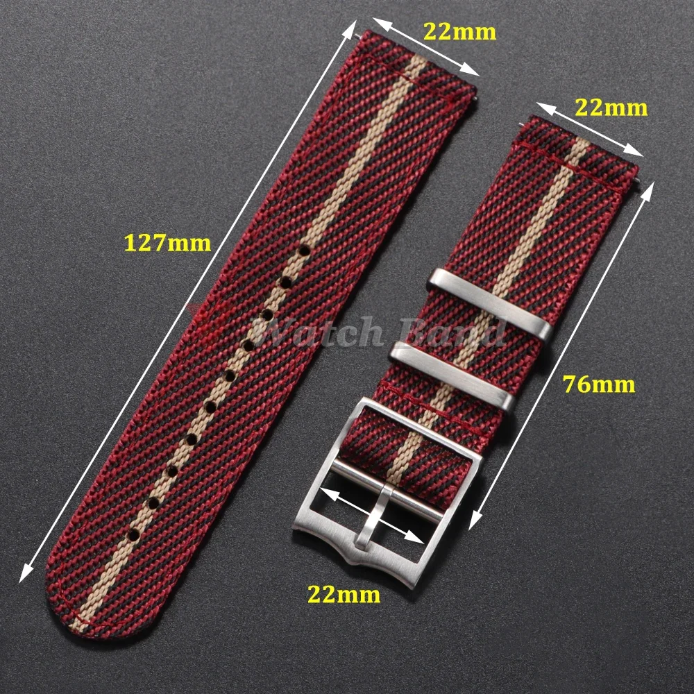 20 22mm Nylon Strap for Tudor  – Nato Strap Nylon Bewertung und Preis