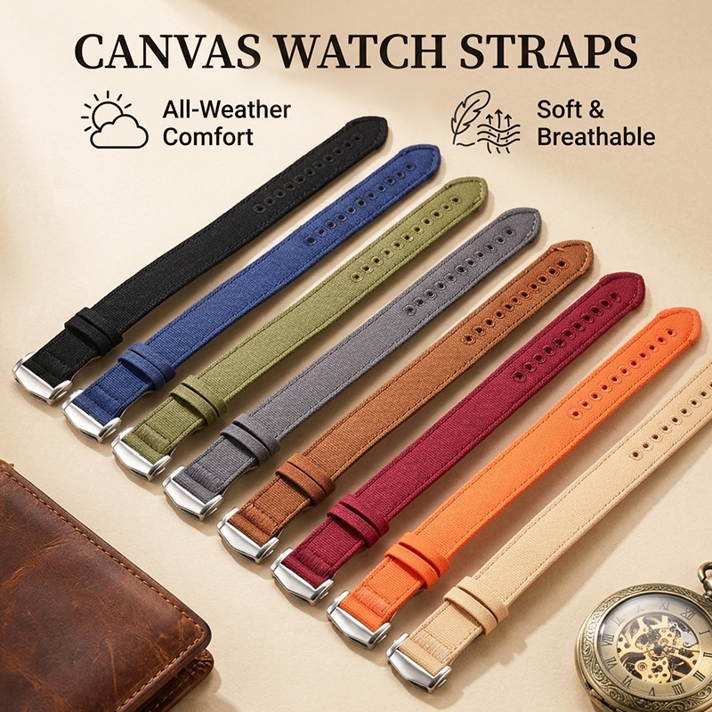 Canvas Watch Strap 18/20/22mm  – Canvas Strap Watch Bewertung und Preis