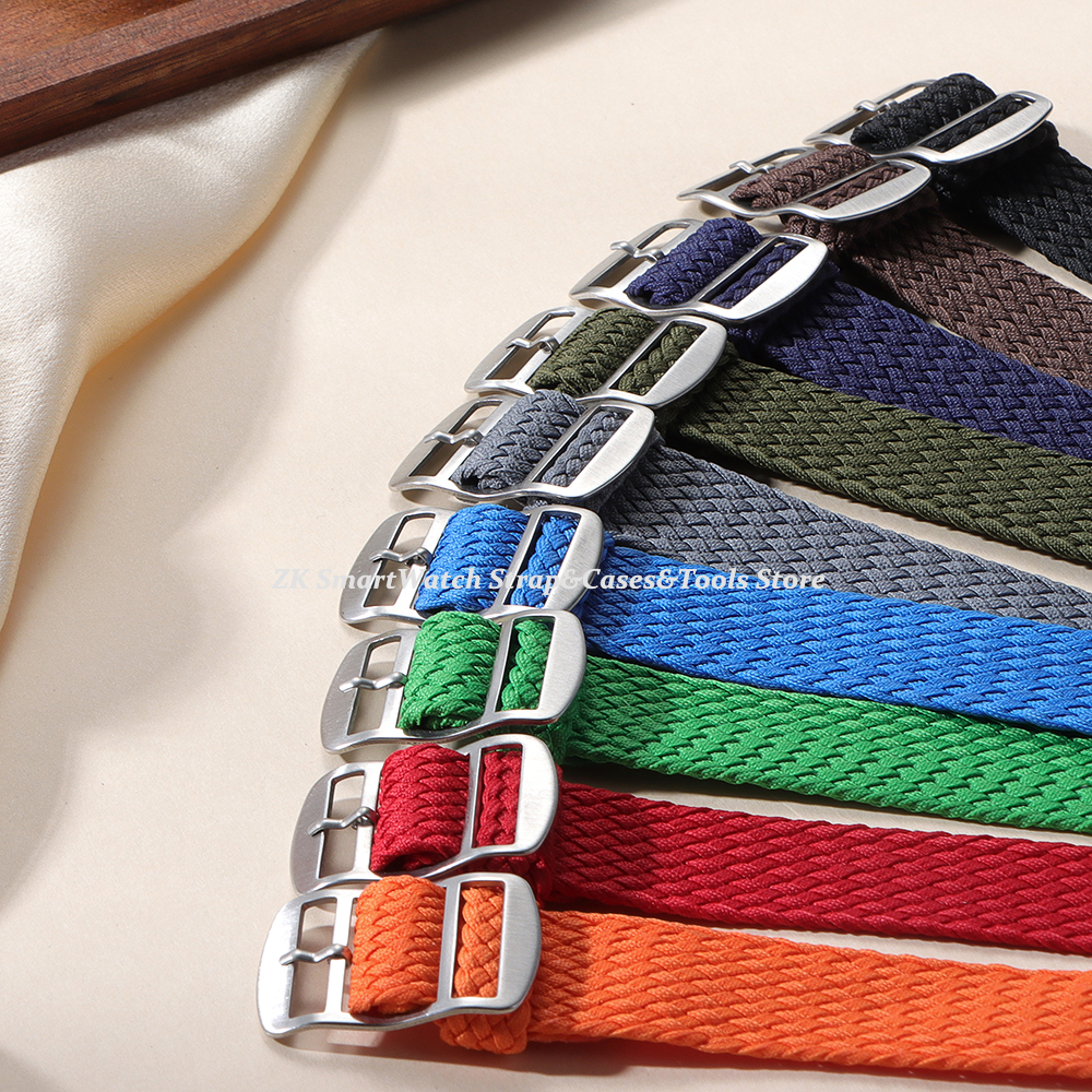 14mm 16mm 18mm 20mm 22mm Perlo – Perlon Strap Woven Bewertung und Preis