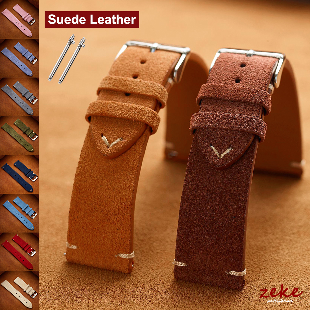 Brown Genuine Leather Watch Ba – Suede Strap Watch Bewertung und Preis