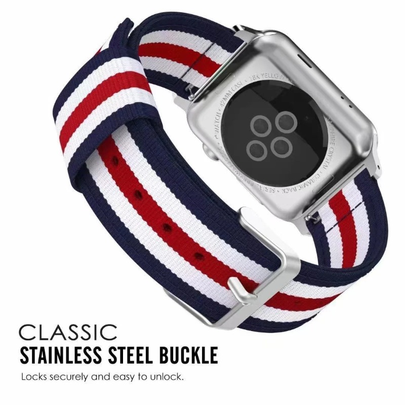 Nylon Canvas Strap For Apple W – Canvas Strap Watch Bewertung und Preis