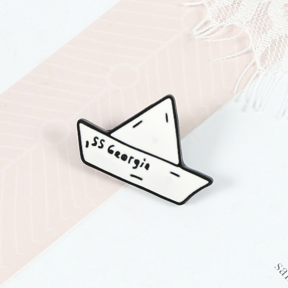 Paper Boat Enamel Pin SS Georg – Buckle Pin Ss Bewertung und Preis
