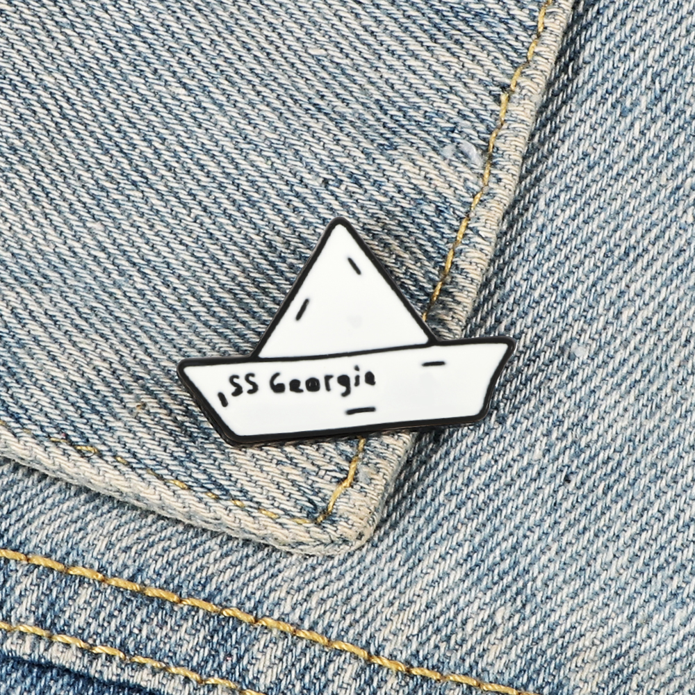 Paper Boat Enamel Pin SS Georg – Buckle Pin Ss Bewertung und Preis